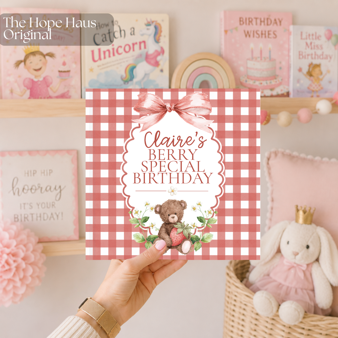 Personalized Birthday Book | Custom Birthday Storybook for Kids | Birthday Keepsake Gift | Child Name Story Book