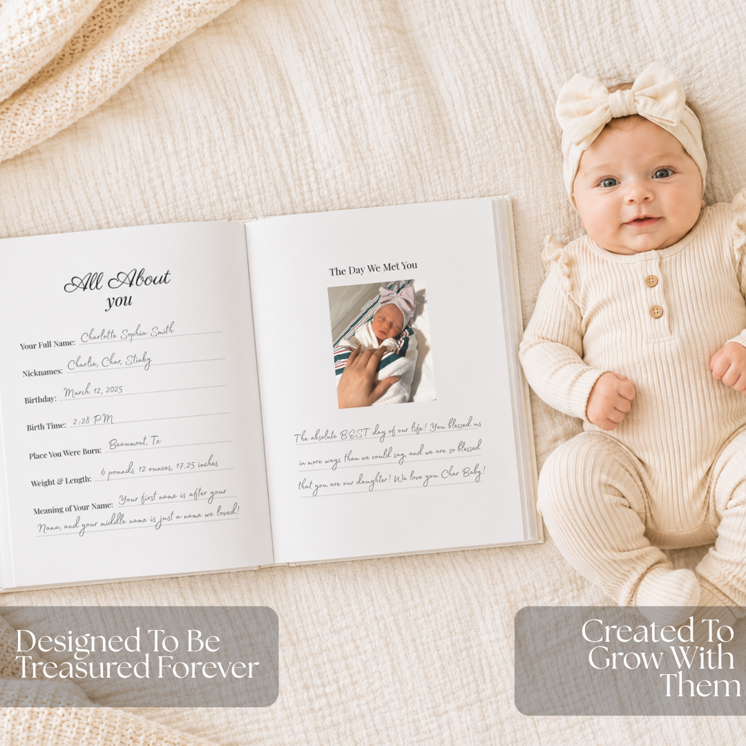 Personalized Birthday Memory Fishing Book, Birthday Keepsake, 18 Year Birthday Tradition, First Birthday to 18 Gift