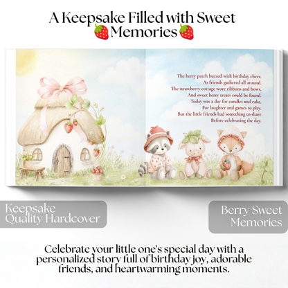 Personalized Birthday Book | Custom Birthday Storybook for Kids | Birthday Keepsake Gift | Child Name Story Book